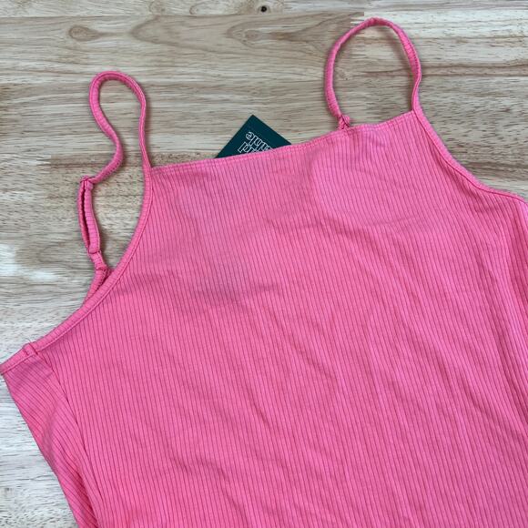 Wild Fable Women's Pink Spaghetti Strap Bodysuit - Size Medium - NWT - Picture 4 of 9